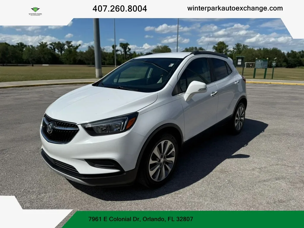 White 2019 Buick Encore Preferred Sport Utility 4D for sale in Orlando, FL