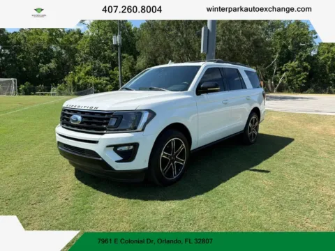 White 2021 Ford Expedition Limited Sport Utility 4D for sale in Orlando, FL