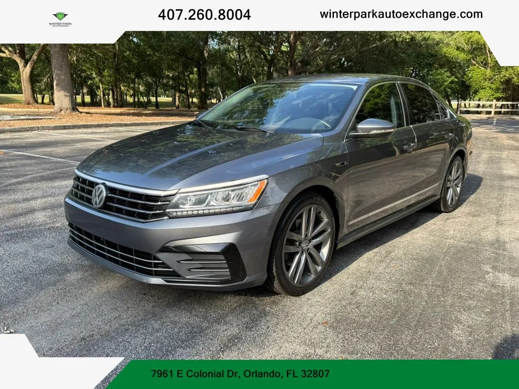 Gray 2017 Volkswagen Passat 1.8T R-Line Sedan 4D for sale in Orlando, FL