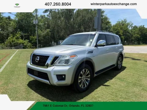 Gray 2017 Nissan Armada SL Sport Utility 4D for sale in Orlando, FL