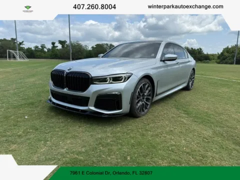 Silver 2020 BMW 7 Series 750i xDrive Sedan 4D for sale in Orlando, FL