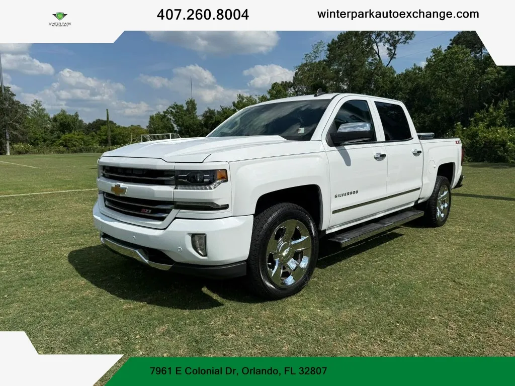 2016 Chevrolet Silverado 1500 Crew Cab Z71 LTZ Pickup 4D 5 3/4 ft for sale in Orlando, FL