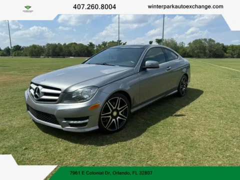 Gray 2013 Mercedes-Benz C-Class C 350 Coupe 2D for sale in Orlando, FL