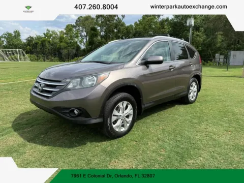 Silver 2012 Honda CR-V EX-L Sport Utility 4D for sale in Orlando, FL
