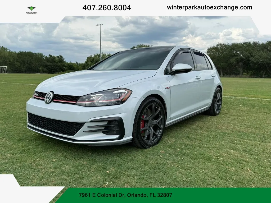 Black 2018 Volkswagen Golf GTI SE Hatchback Sedan 4D for sale in Orlando, FL