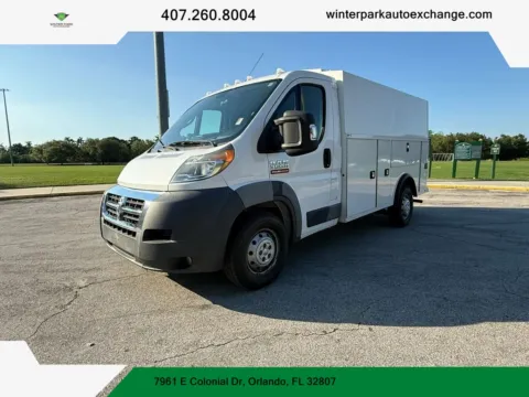White 2018 Dodge Commercial ProMaster 3500 136' W.B. Cutaway for sale in Orlando, FL
