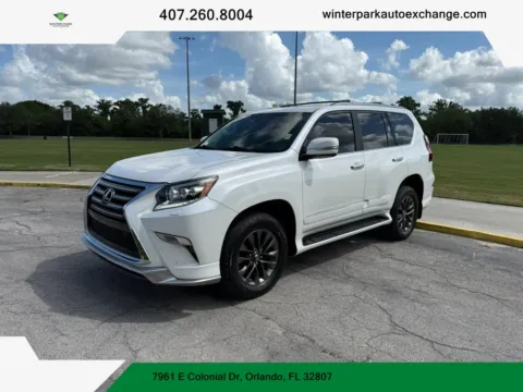 White 2017 Lexus GX 460 Luxury Sport Utility 4D for sale in Orlando, FL