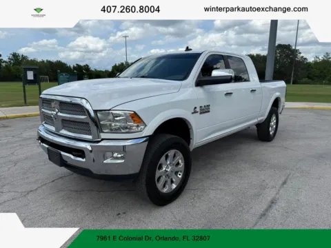 White 2018 Ram 2500 Mega Cab Big Horn Pickup 4D 6 1/3 ft for sale in Orlando, FL