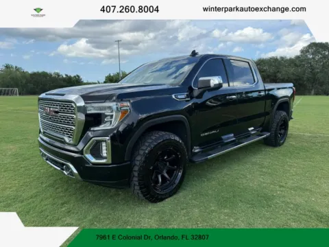 Black 2020 GMC Sierra 1500 Crew Cab Denali Pickup 4D 5 3/4 ft for sale in Orlando, FL