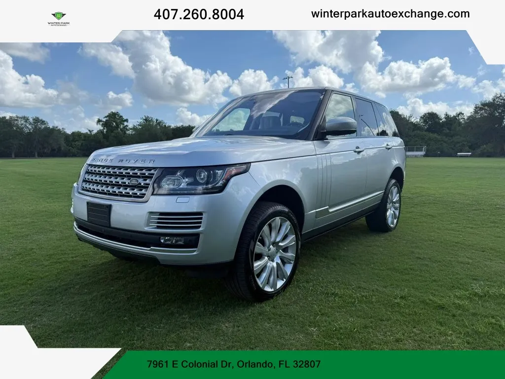 Gray 2016 Land Rover Range Rover Supercharged Sport Utility 4D for sale in Orlando, FL