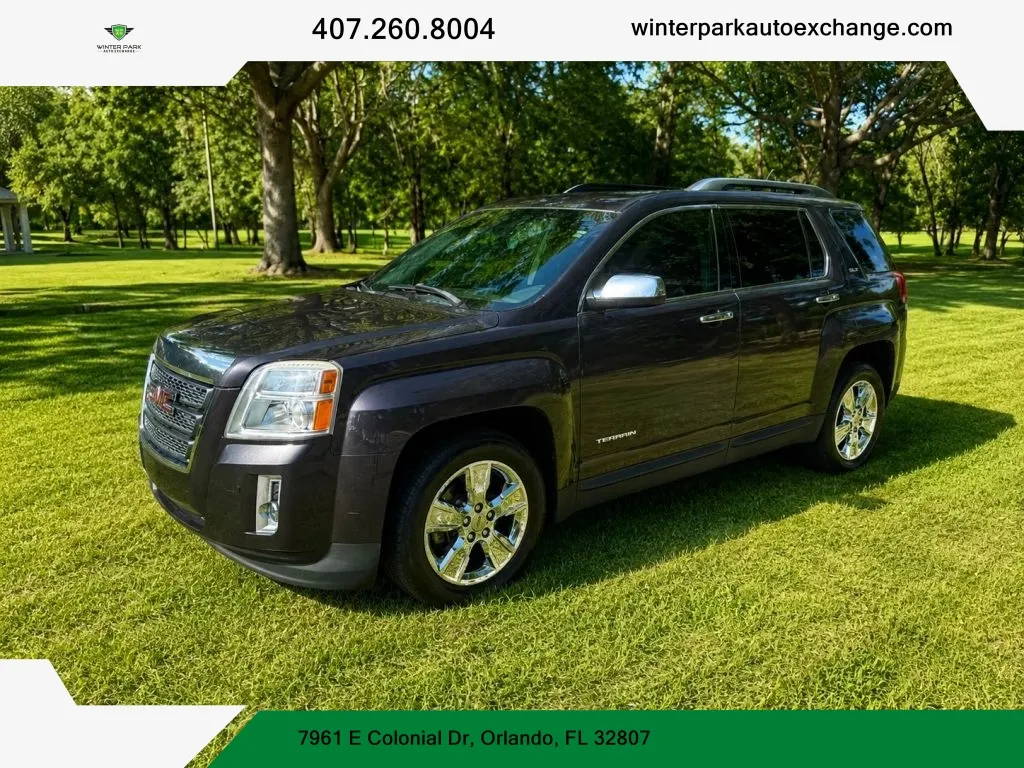 Black 2015 GMC Terrain SLT-1 Sport Utility 4D for sale in Orlando, FL