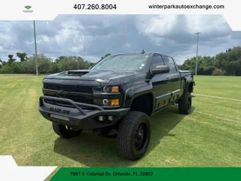 Black 2019 Chevrolet Silverado 2500 HD Crew Cab LTZ Pickup 4D 6 1/2 ft for sale in Orlando, FL