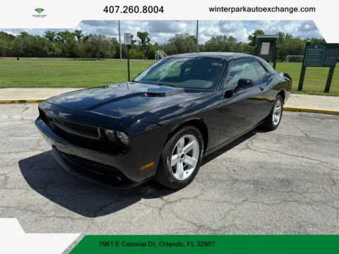 Black 2012 Dodge Challenger SXT Coupe 2D for sale in Orlando, FL