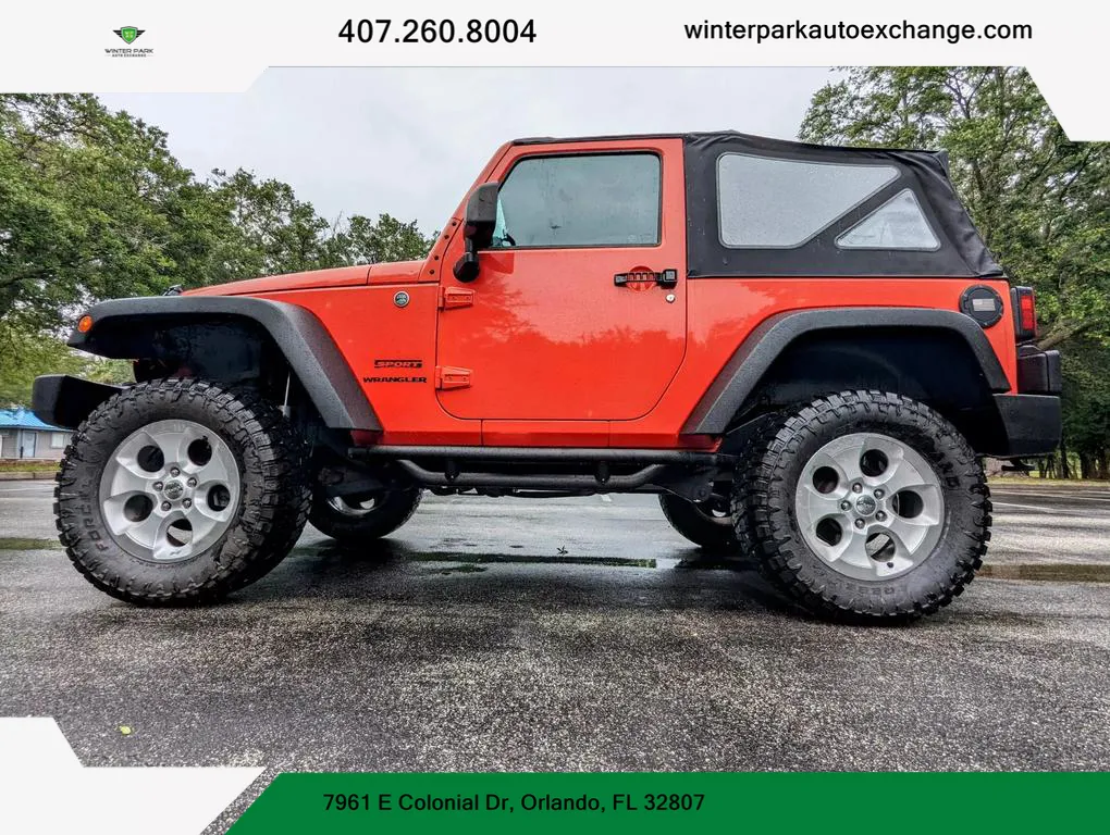 2013 Jeep Wrangler Sport SUV 2D for sale in Orlando, FL