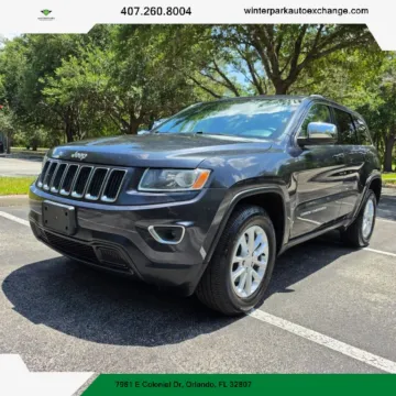 Black 2014 Jeep Grand Cherokee Laredo Sport Utility 4D for sale in Orlando, FL