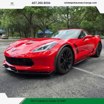 Red 2019 Chevrolet Corvette Grand Sport Coupe 2D for sale in Orlando, FL