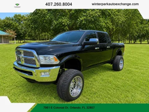 Black 2016 Ram 2500 Mega Cab Laramie Pickup 4D 6 1/3 ft for sale in Orlando, FL