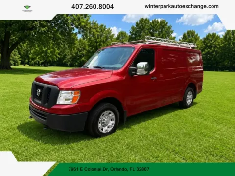 Red 2020 Nissan NV2500 HD Cargo SV Van 3D for sale in Orlando, FL