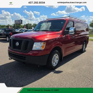 Red 2020 Nissan NV2500 HD Cargo SV Van 3D for sale in Orlando, FL