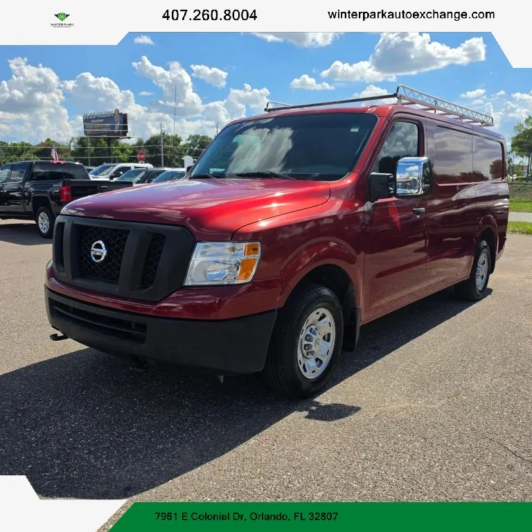 2020 Nissan NV2500 HD Cargo SV Van 3D