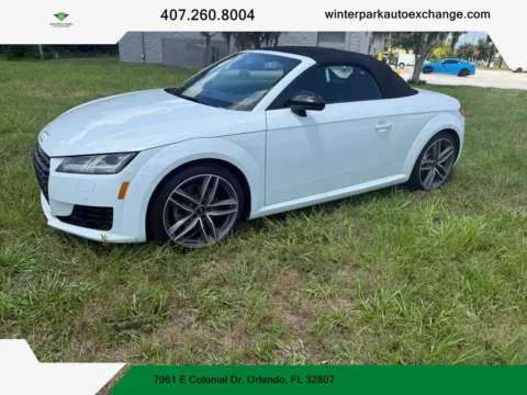 White 2017 Audi TT Convertible 2D for sale in Orlando, FL