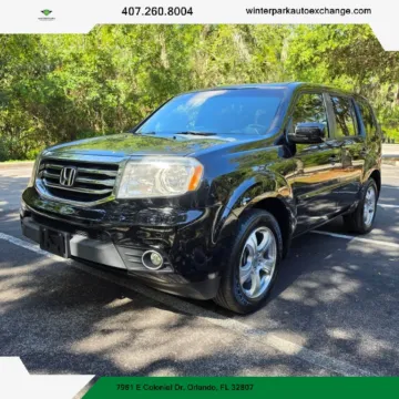 Black 2015 Honda Pilot EX-L Sport Utility 4D for sale in Orlando, FL