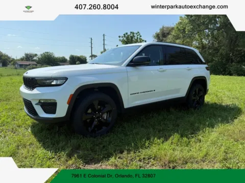 White 2023 Jeep Grand Cherokee Limited Sport Utility 4D for sale in Orlando, FL