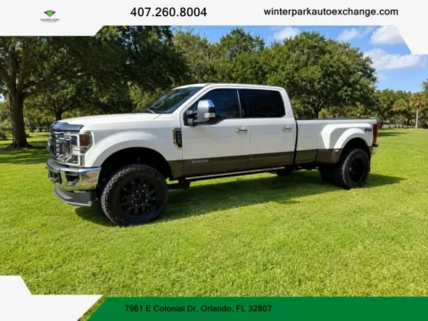 White 2021 Ford F350 Super Duty Crew Cab XL Pickup 4D 8 ft for sale in Orlando, FL
