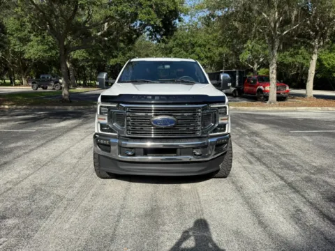 Another view of 2021 Ford F350 Super Duty Crew Cab XL Pickup 4D 8 ft for sale in Orlando, FL at Winter Park Auto Exchange