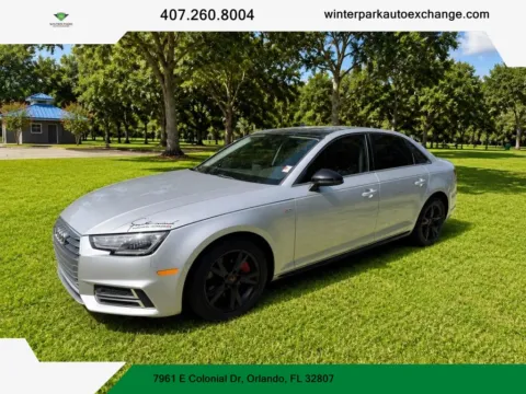 Gray 2018 Audi A4 Premium Sedan 4D for sale in Orlando, FL