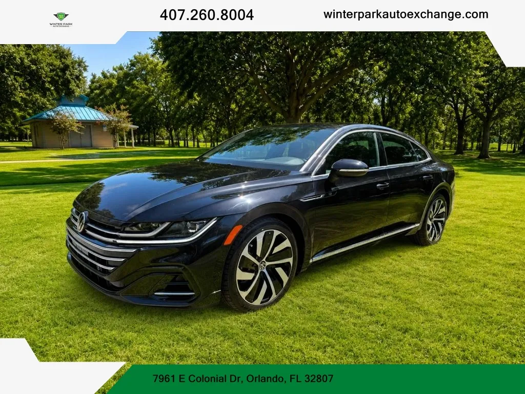 Black 2021 Volkswagen Arteon SEL R-Line Sedan 4D for sale in Orlando, FL