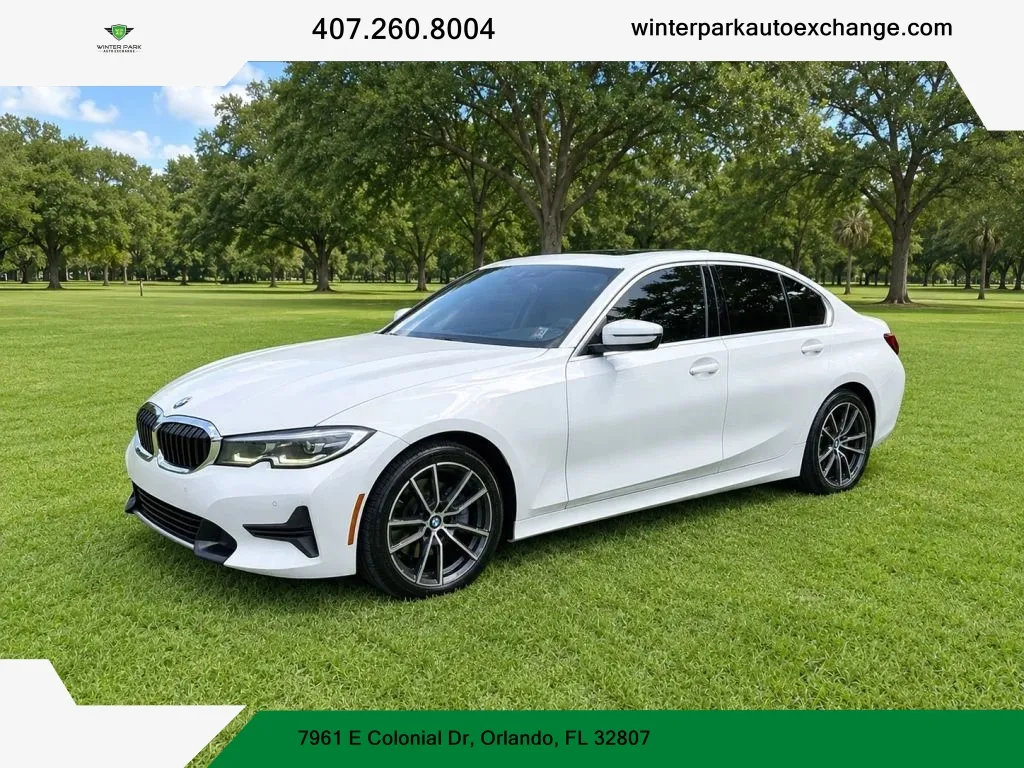 White 2020 BMW 3 Series 330i Sedan 4D for sale in Orlando, FL