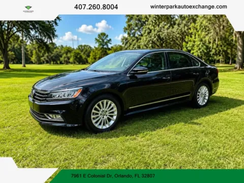 Black 2016 Volkswagen Passat 1.8T SE Sedan 4D for sale in Orlando, FL