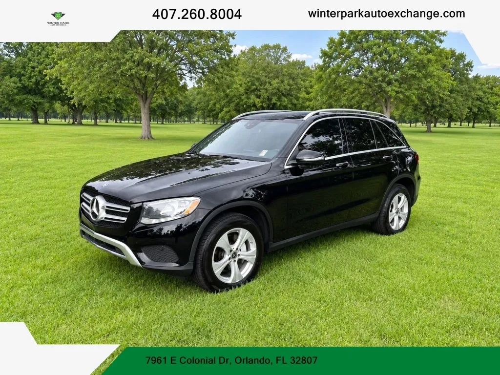 Black 2018 Mercedes-Benz GLC 300 Sport Utility 4D for sale in Orlando, FL