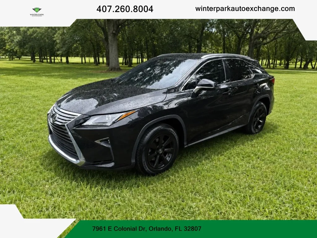 Black 2018 Lexus RX 350 Sport Utility 4D for sale in Orlando, FL