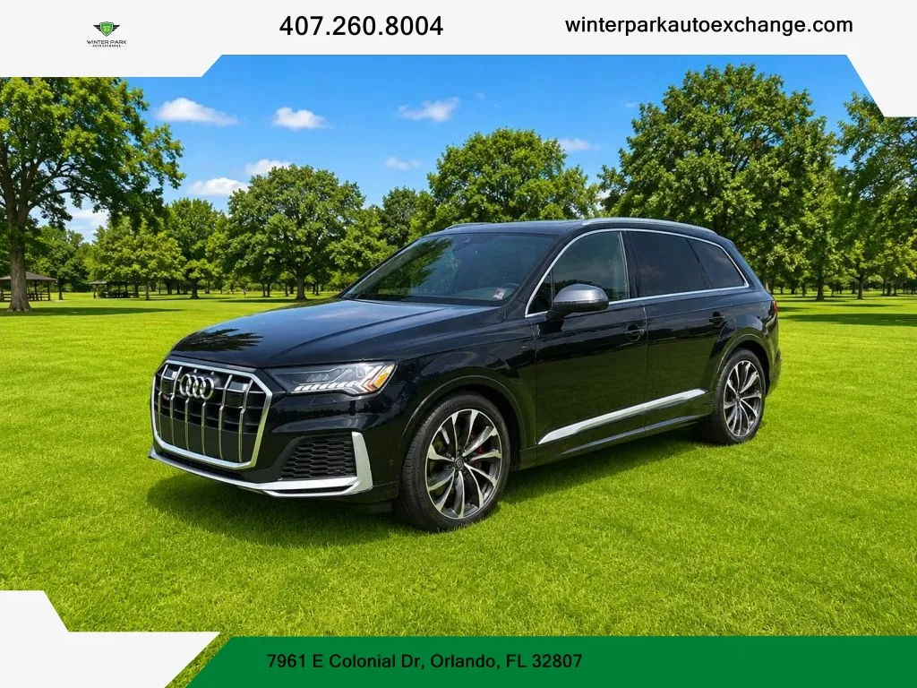 Black 2022 Audi SQ7 Prestige Sport Utility 4D for sale in Orlando, FL