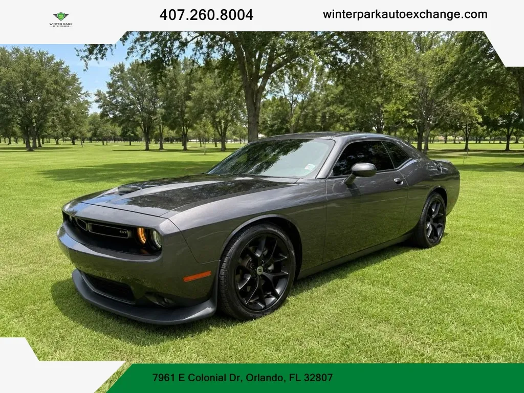Gray 2022 Dodge Challenger GT Coupe 2D for sale in Orlando, FL