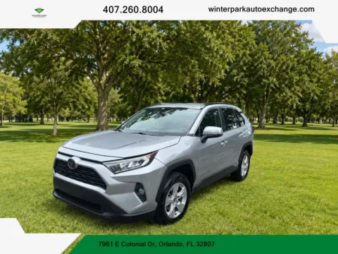 Gray 2021 Toyota RAV4 XLE Sport Utility 4D for sale in Orlando, FL
