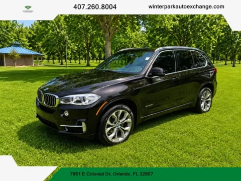 Black 2017 BMW X5 xDrive35d Sport Utility 4D for sale in Orlando, FL