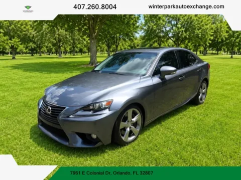 Gray 2014 Lexus IS 350 Sedan 4D for sale in Orlando, FL