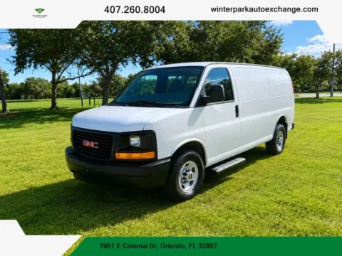 White 2014 GMC Savana 2500 Cargo Van 3D for sale in Orlando, FL