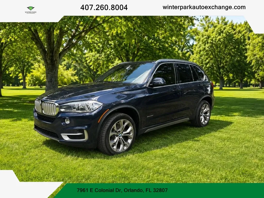 Black 2017 BMW X5 xDrive35i Sport Utility 4D for sale in Orlando, FL