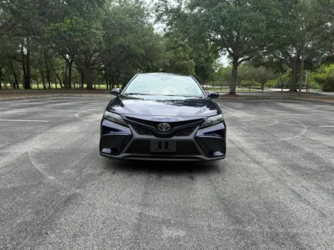 Another view of 2021 Toyota Camry SE Sedan 4D for sale in Orlando, FL at Winter Park Auto Exchange