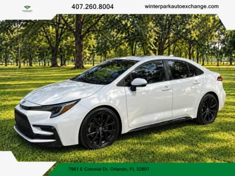 White 2024 Toyota Corolla SE Sedan 4D for sale in Orlando, FL