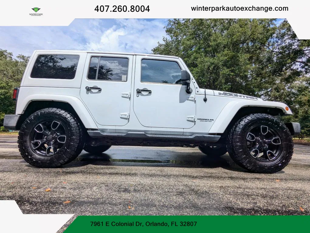 2017 Jeep Wrangler Unlimited Sahara Sport Utility 4D for sale in Orlando, FL