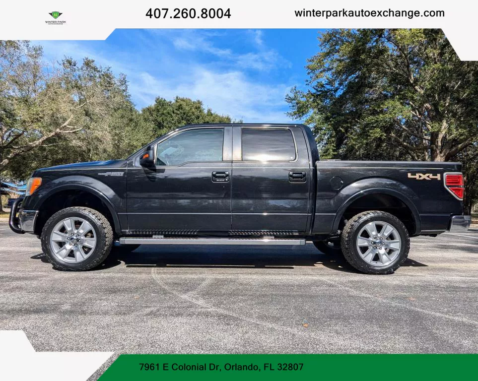 2012 Ford F-150 SuperCrew Cab Lariat Pickup 4D 5 1/2 ft for sale in Orlando, FL