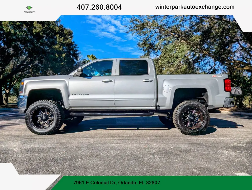 2018 Chevrolet Silverado 1500 Crew Cab LT Pickup 4D 5 3/4 ft for sale in Orlando, FL
