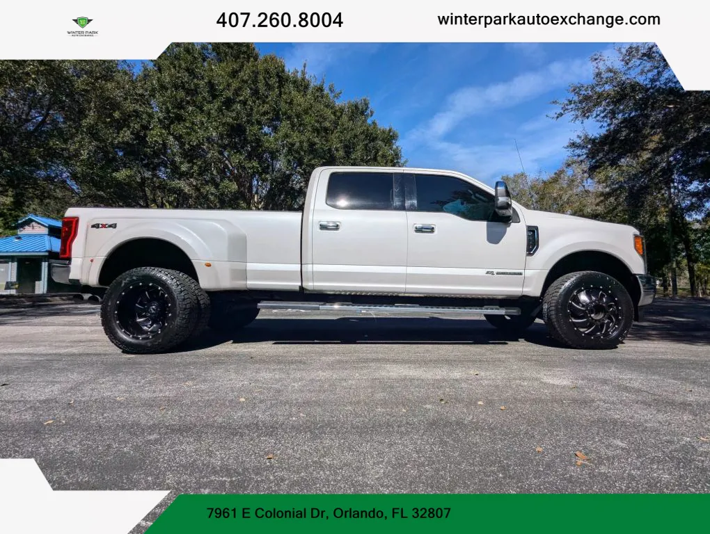 2018 Ford F350 Super Duty Crew Cab Lariat Pickup 4D 8 ft for sale in Orlando, FL