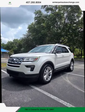 Blue 2019 Ford Explorer XLT Sport Utility 4D for sale in Orlando, FL