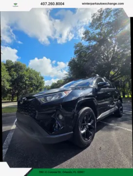Green 2021 Toyota RAV4 XLE Sport Utility 4D for sale in Orlando, FL